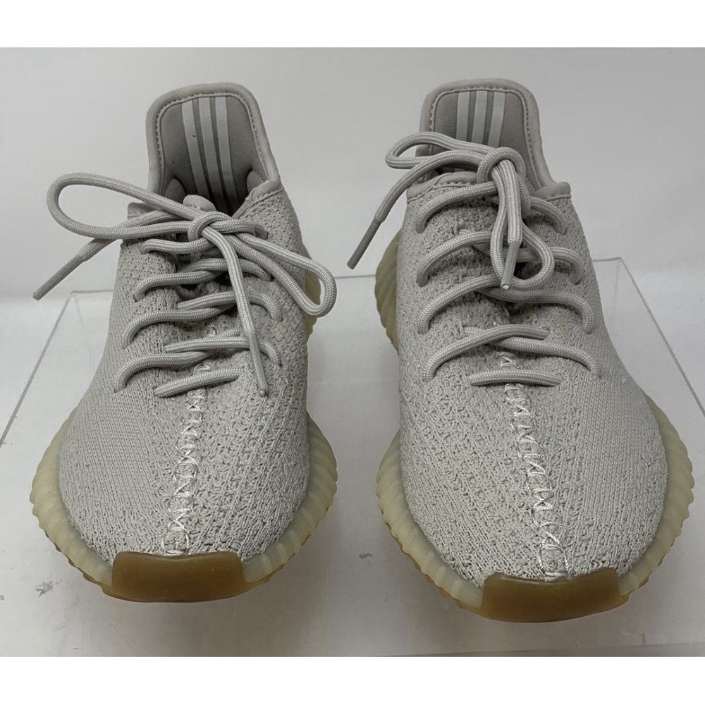 adidas Yeezy Boost 350 V2 Sesame 2018 Primeknit Gray Gum Low F99710 - Picture 3 of 8